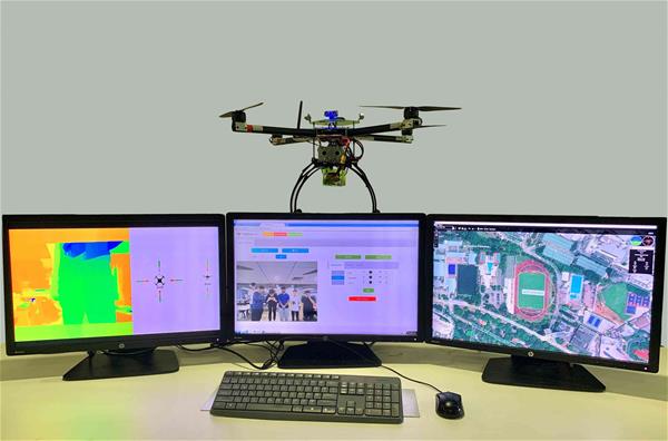 Survellience control system with drone_pic1
