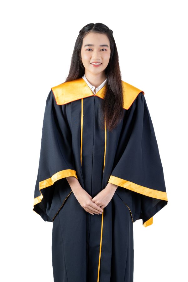 Charissa Graduand gown 1