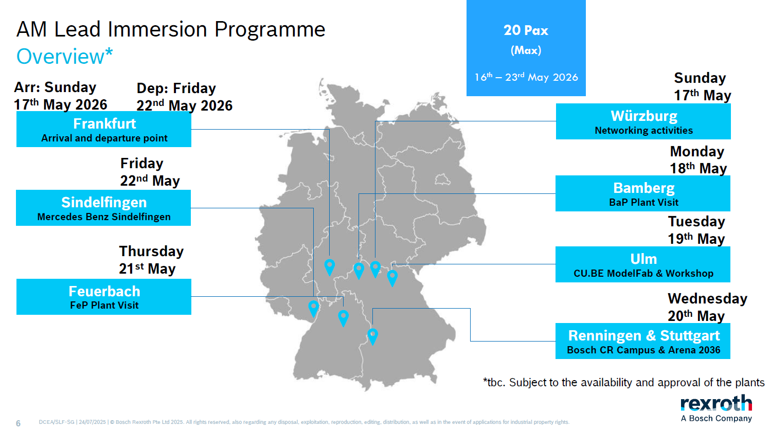 Singapore Polytechnic PACE AMLead 2026 18th May 2026 to 22nd May 2026
