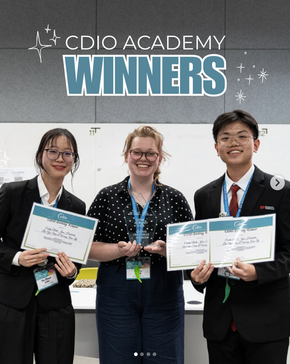 SP DARCH students at CDIO Academy