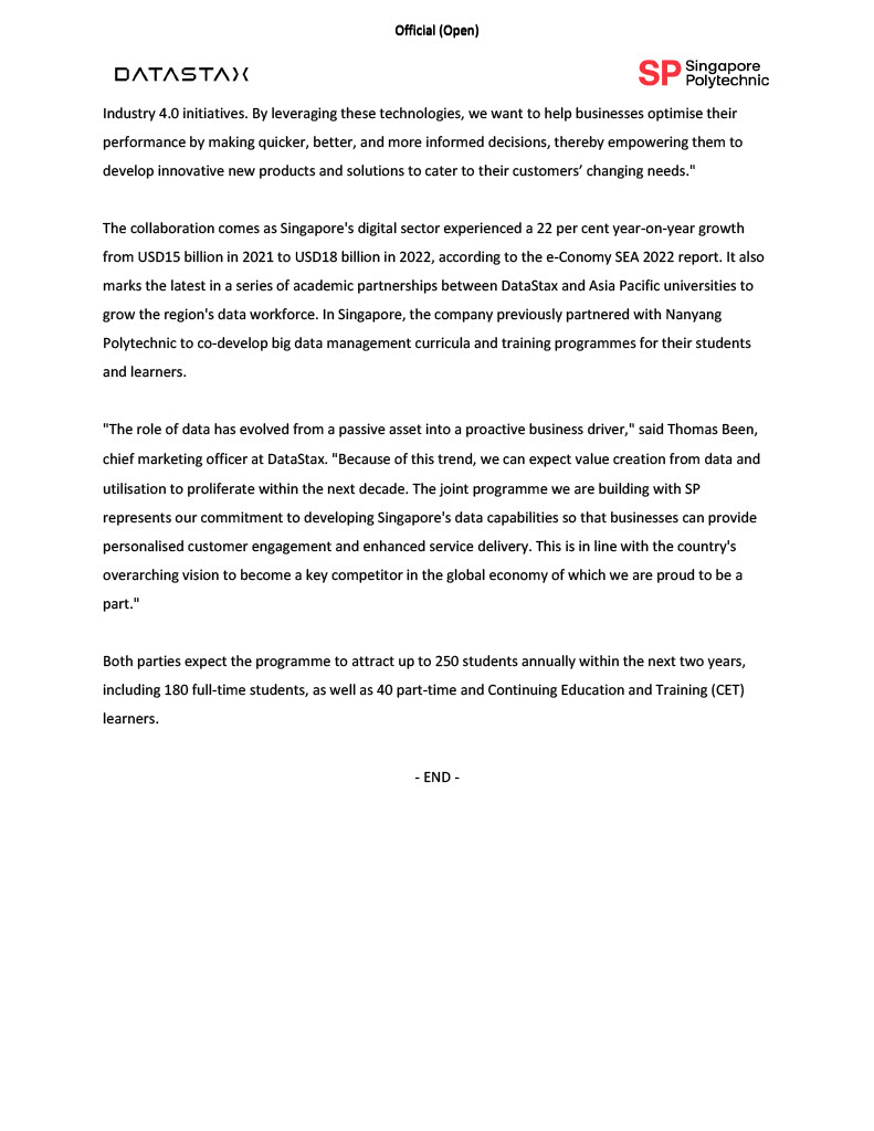 DataStax-SP Partnership press release_Final_no embargo1024_2