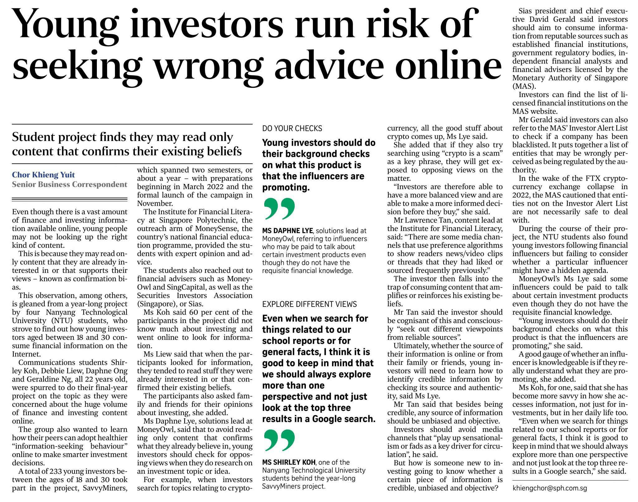 young investors