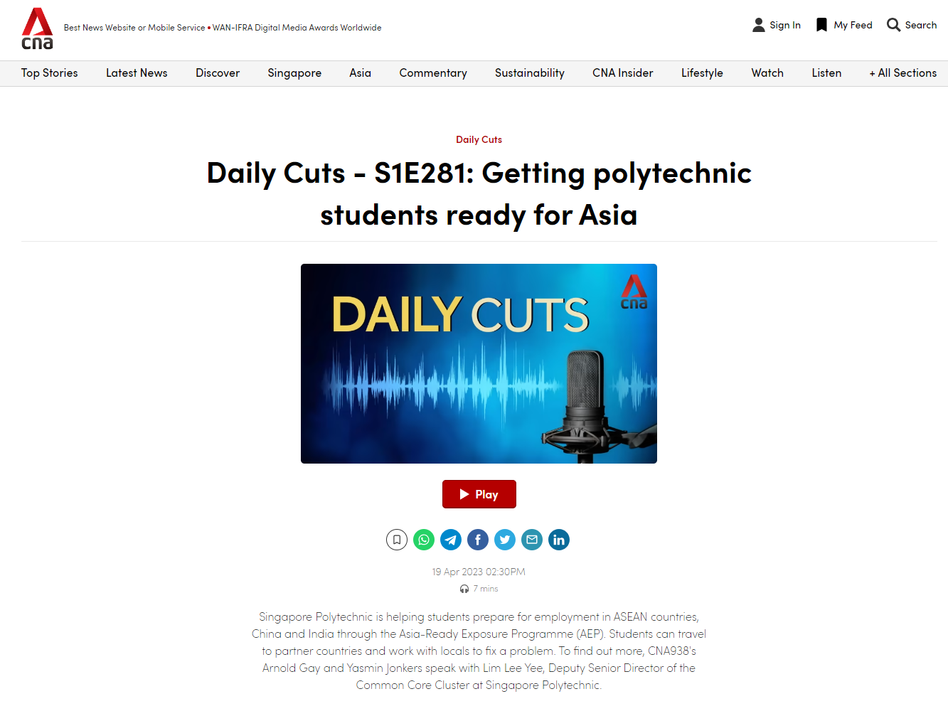 FireShot Capture 160 - Daily Cuts - S1E281_ Getting polytechnic students ready for Asia - CN_ - www.channelnewsasia.com
