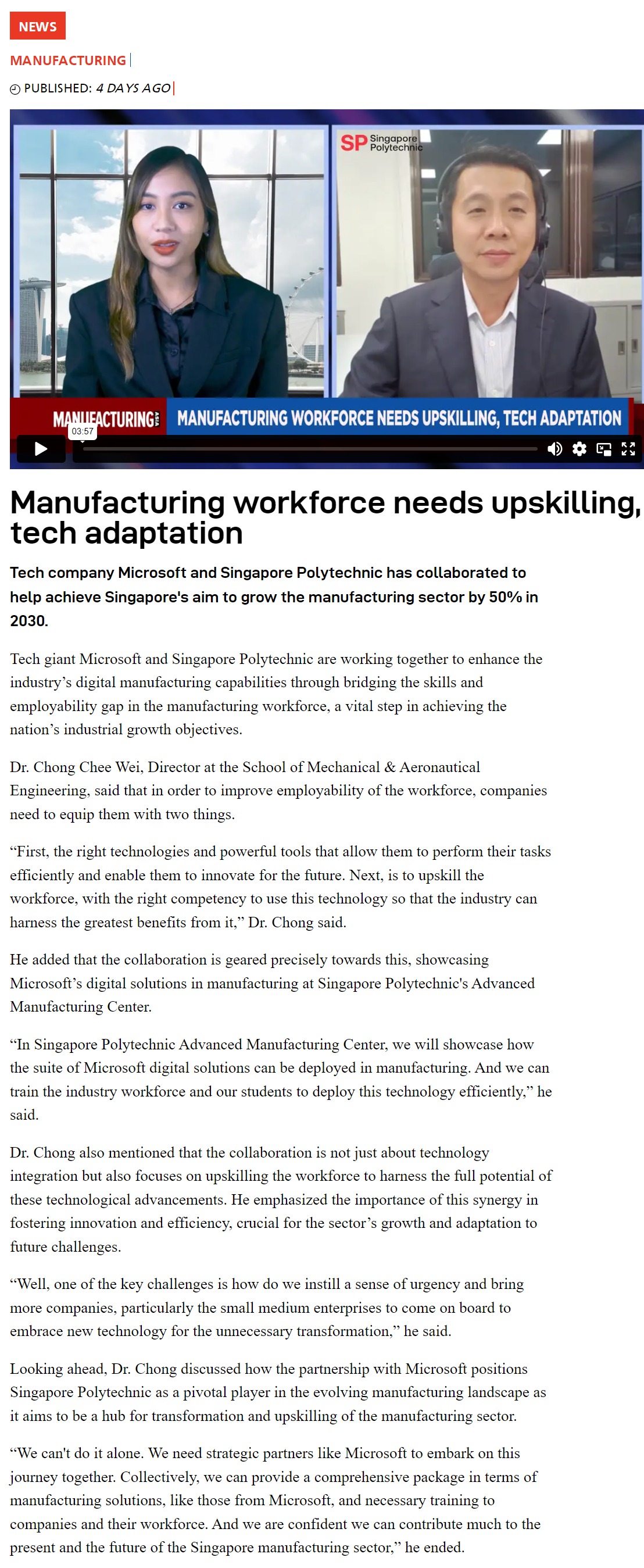 manufacturing asia