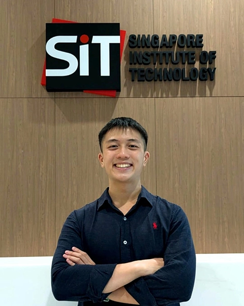 DBS alumnus and MOHH award receipent Ethan Wong