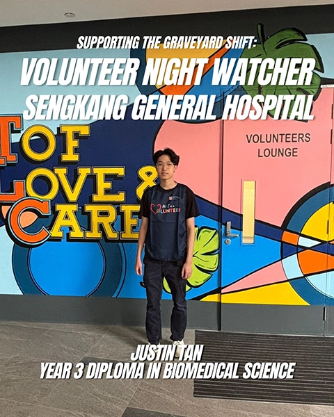 Biomedical Science student Justin Tan