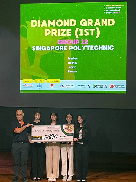 Food Science & Technology students won at Food Hackathon