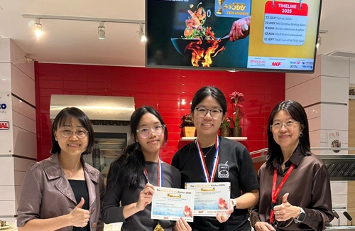 DFST students at NKF Cooking Competition
