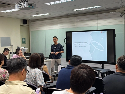 SP Optometry organised Continuing Education on Myopia Management