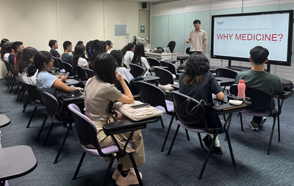 SP Optometry alumnus sharing session