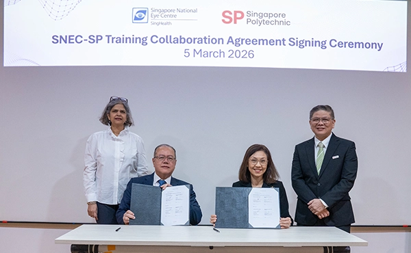 The Singapore National Eye Centre and SP have launched a new Certificate in Clinical Decision-Making in Community Optometry.