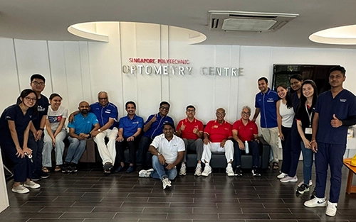 SP Optometry students conduct free eye checks for migrant workers