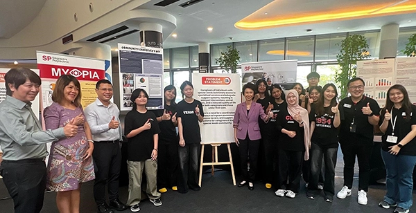 DOPT Students Showcase Caregiver Initiative at South West Community Inno Lab Symposium