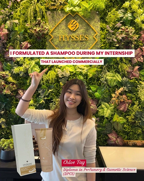 DPCS student formulated and launched a product during internship 