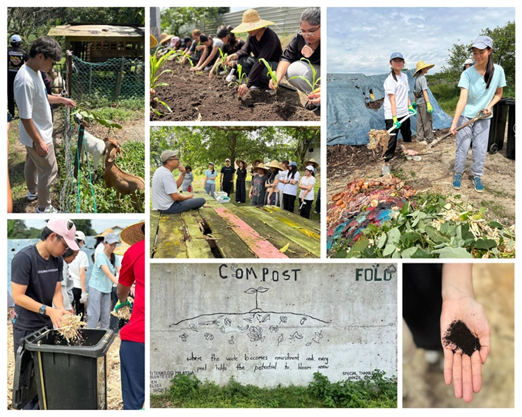 CLS students at FOLO farm