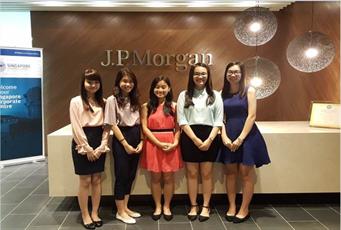 Graduates at JP Morgan