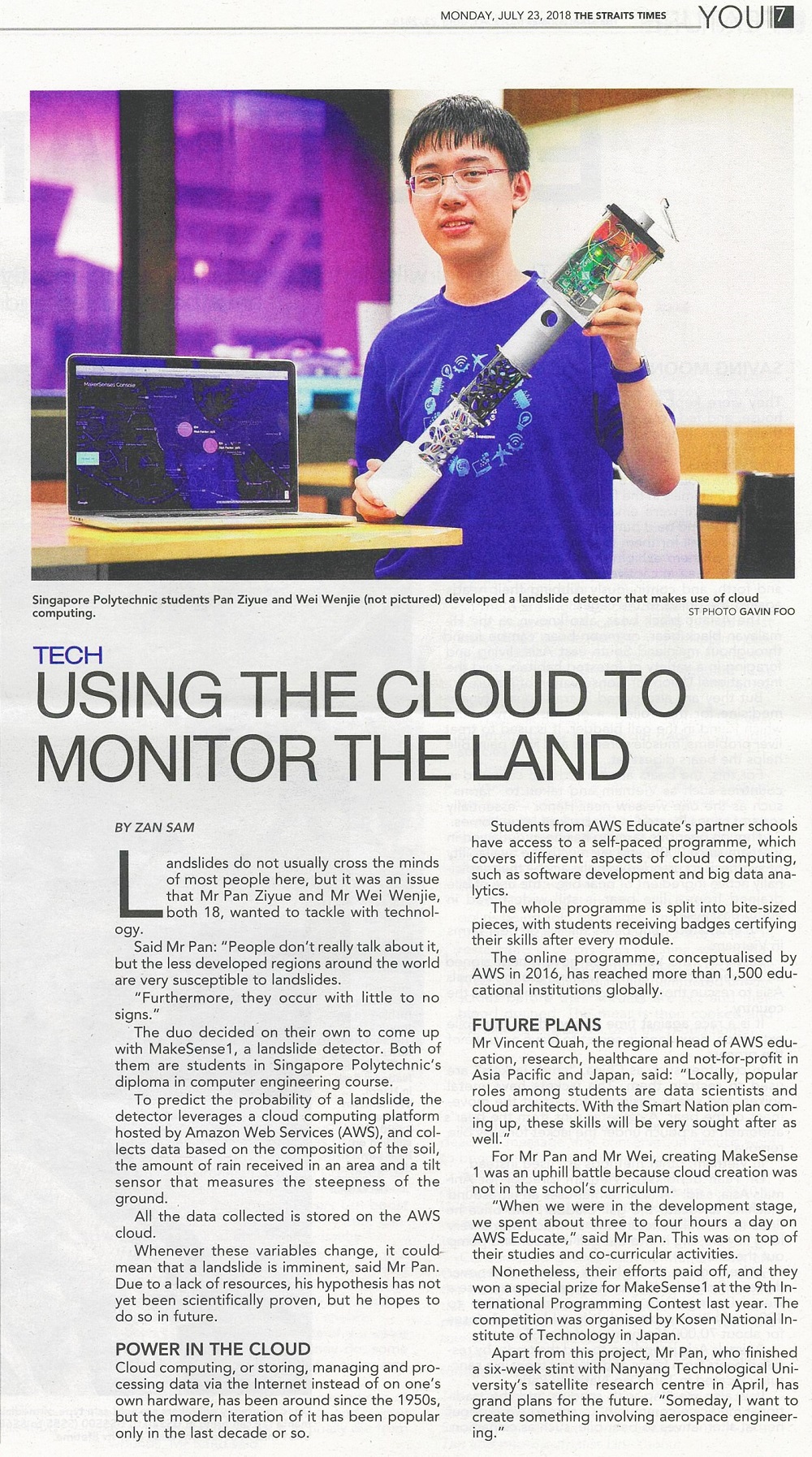 3 Aug_Using the cloud to monitor the land 
