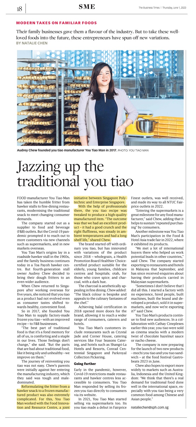 Business Times reporting on You Tiao Man citing FIRC_1 June 2023 - cropped Jpeg
