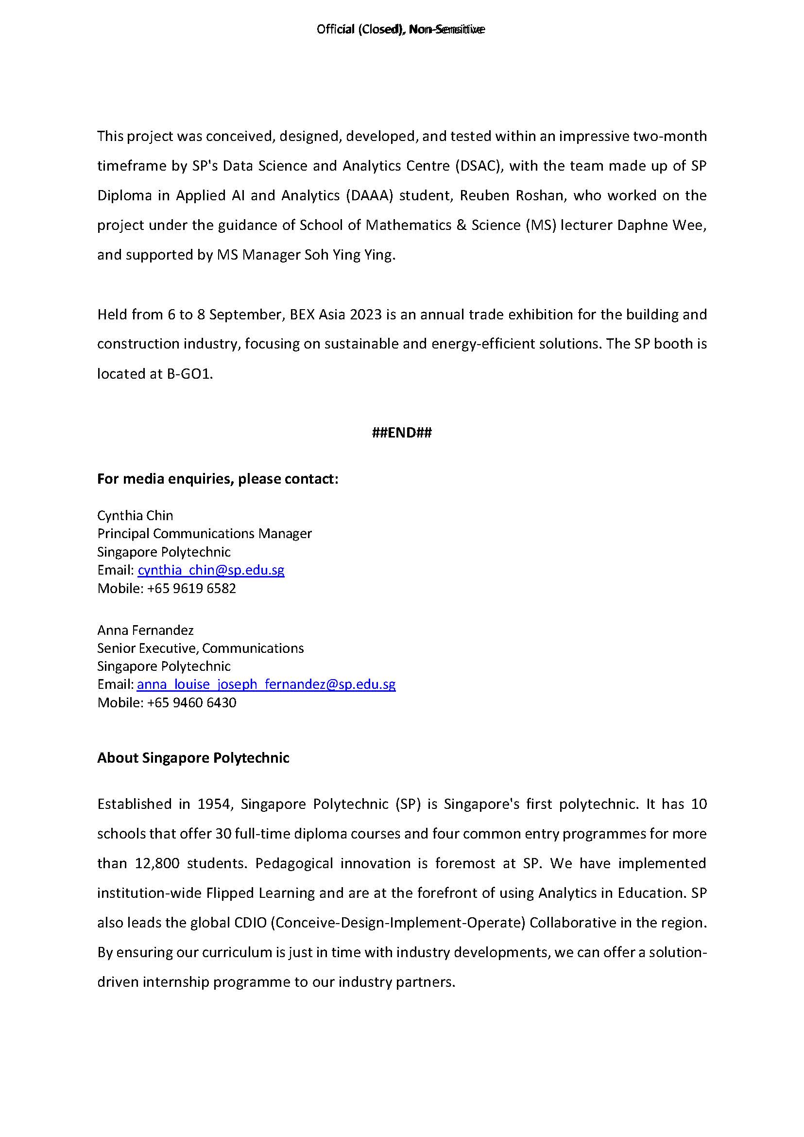 MEDIA RELEASE-Singapore Polytechnic launches First Decarbonisation Playbook here for education institutions_060923_Page_3