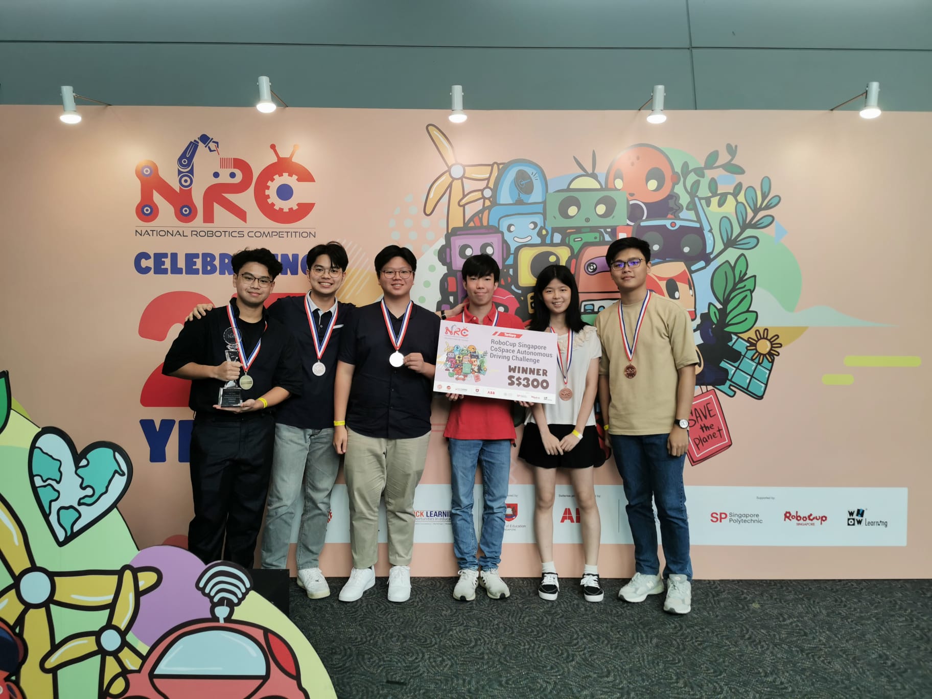 Team SP won 1st 2nd and 3rd Places at NRC 2023