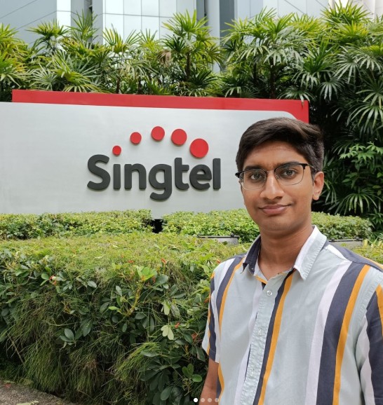 Singtel Internship Shreyas DCPE
