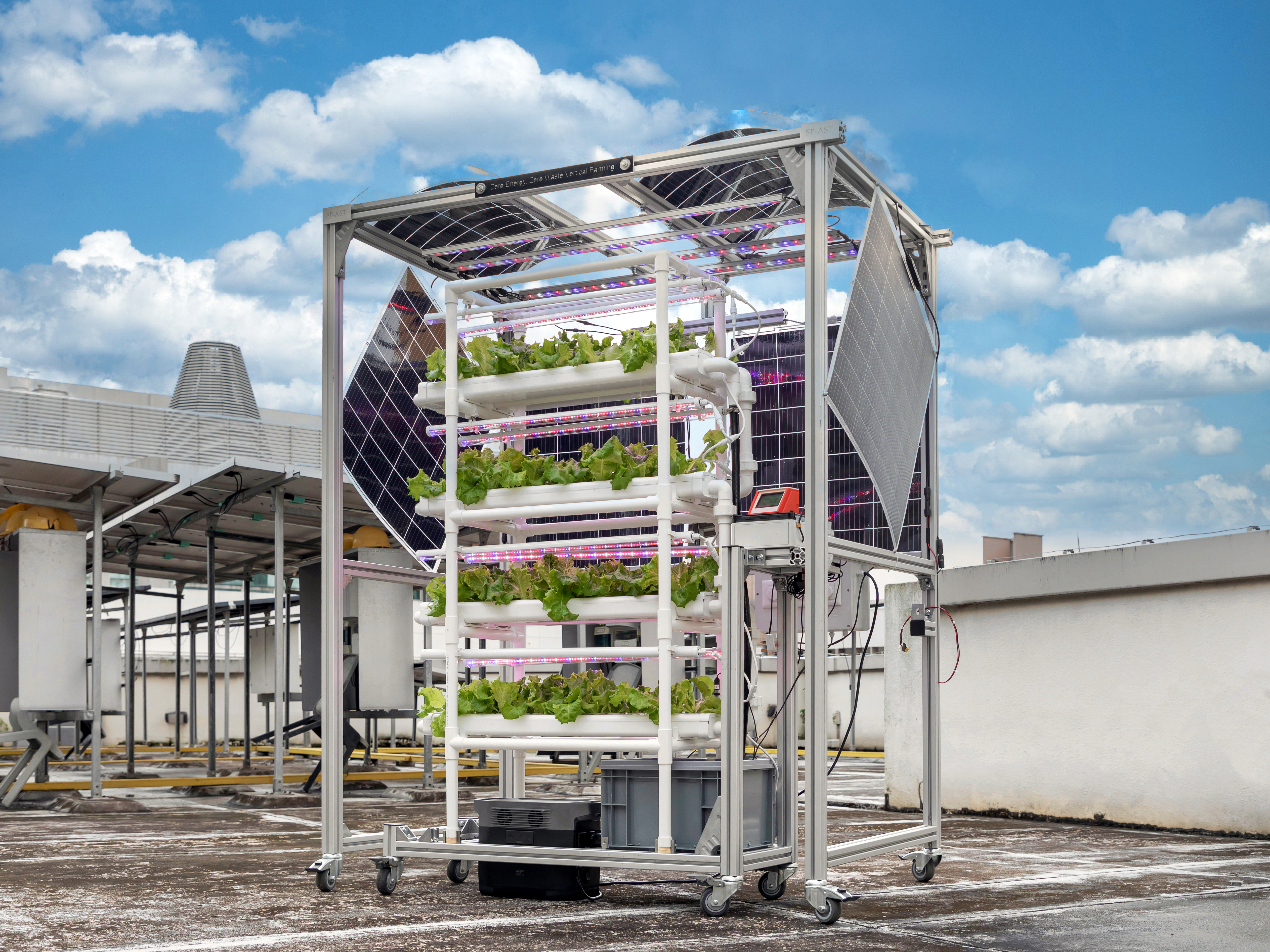 Sustainable Urban Farming - Zero Energy, Zero Waste
