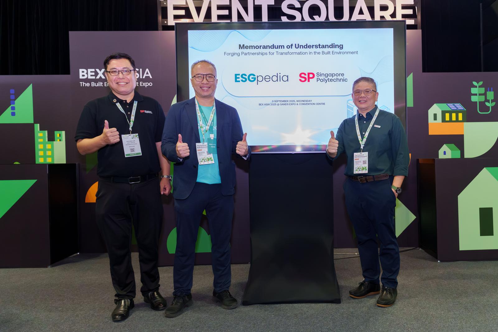 SP x ESGpedia MOU at BEX Asia 2025