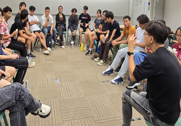 Students and respectively lecturer are engaging