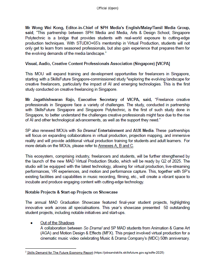 MAD Graduation Show Press Release