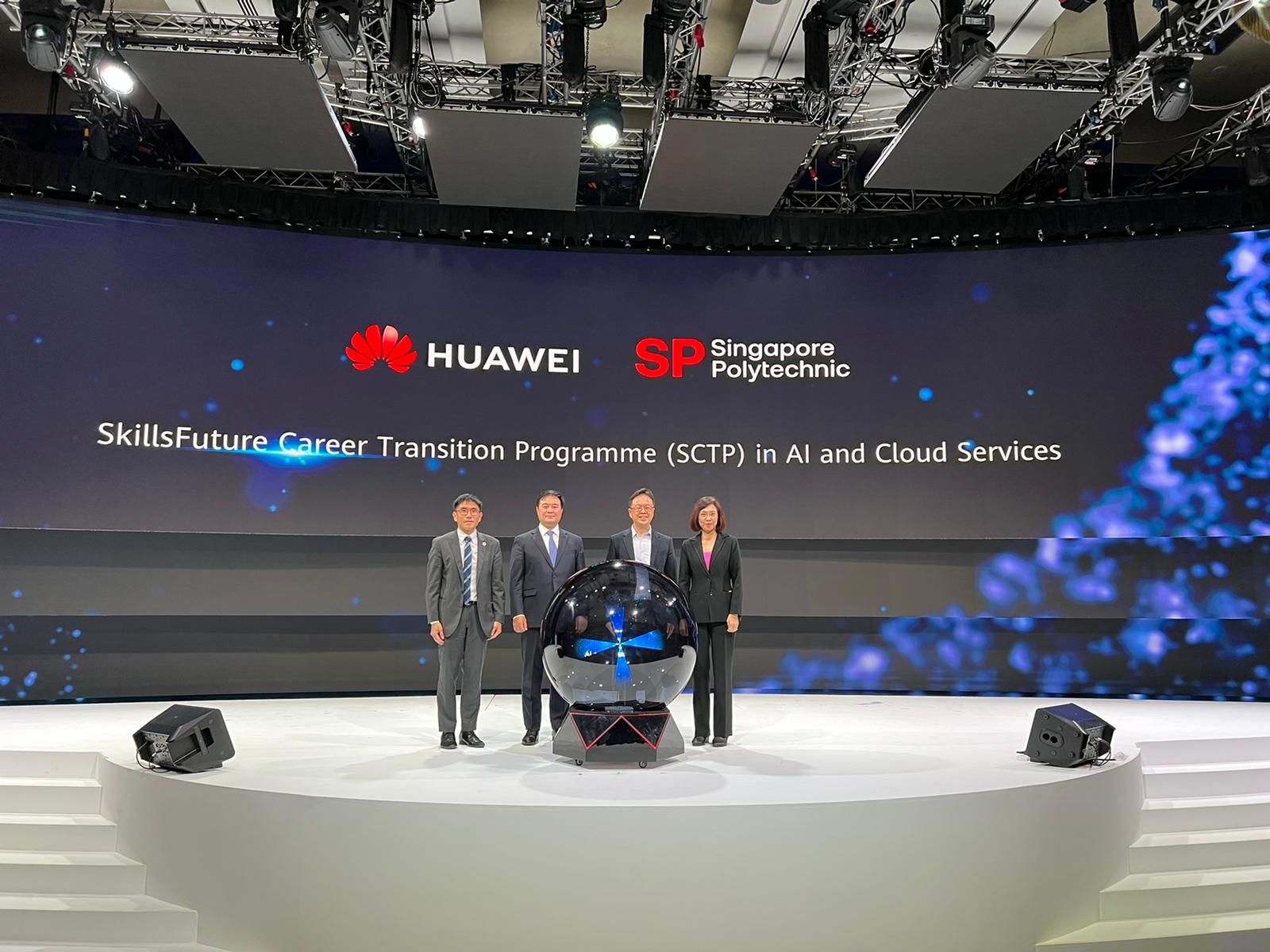 Collaboration between Singapore Polytechnic and Huawei