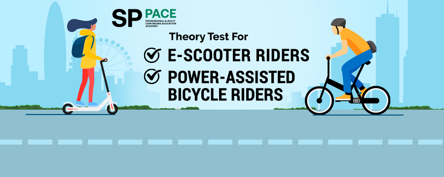 Get your certificate for E-Scooter and Power Assisted Bicycle today