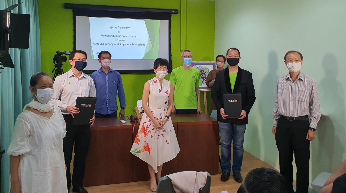 Singapore Polytechnic (SP) jointly collaborates with Kampung Senang (KS) Charity and Education Foundation to conduct Training Courses_1
