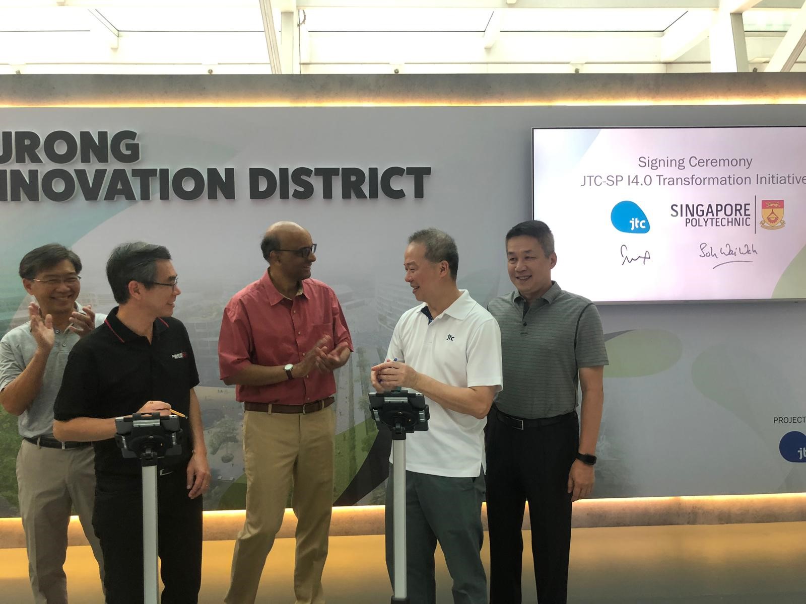 SP and JTC Corporation inked an MOU to drive tech adoption and train students in manufacturing_Img1