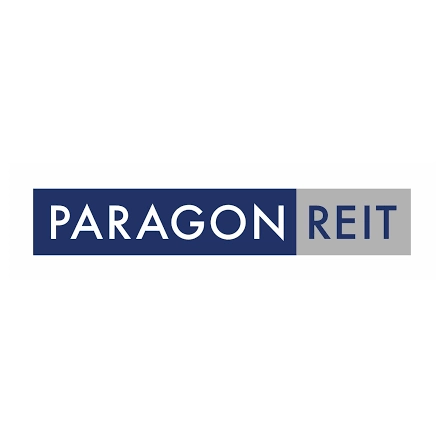 Logo of Paragon Reit company.