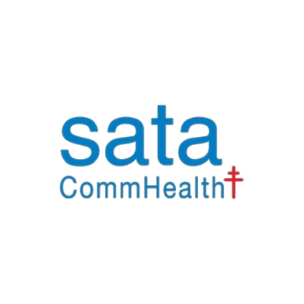 Logo of Sata CommHealth organisation.