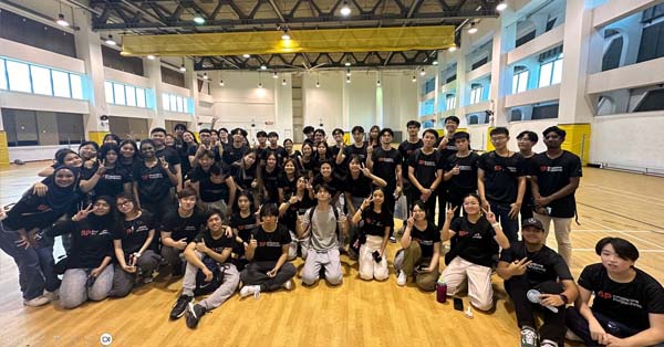 Students Group photos at Freshman Orientation Programme