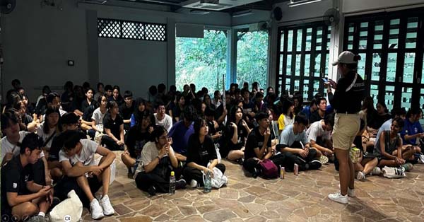 Students Gathering at the LEAP Camp Programme