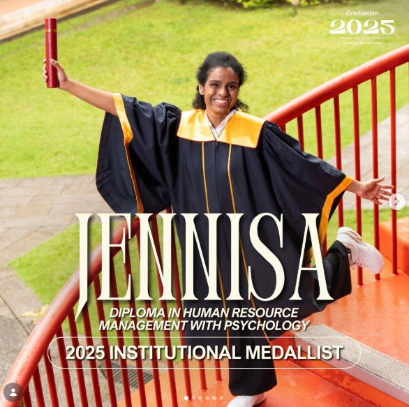 Jennisa - 2025 Institutional Medallist