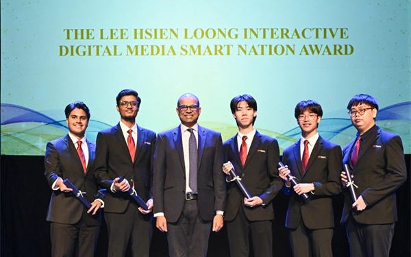 DIT students won Lee Hsien Loong Smart Nation Award 2026