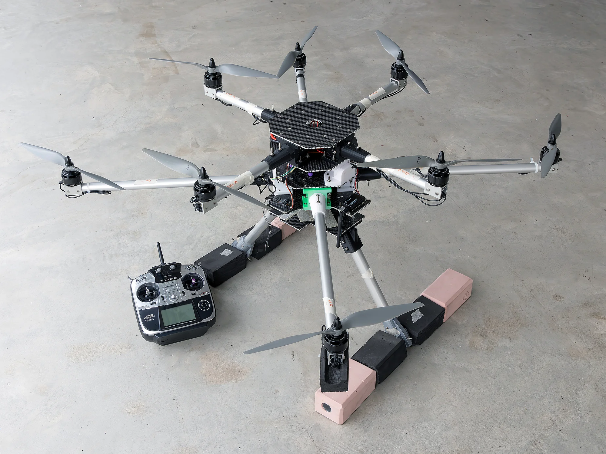 Prototype of Unmanned Aerial System developed for a wide range of operations sustainably.