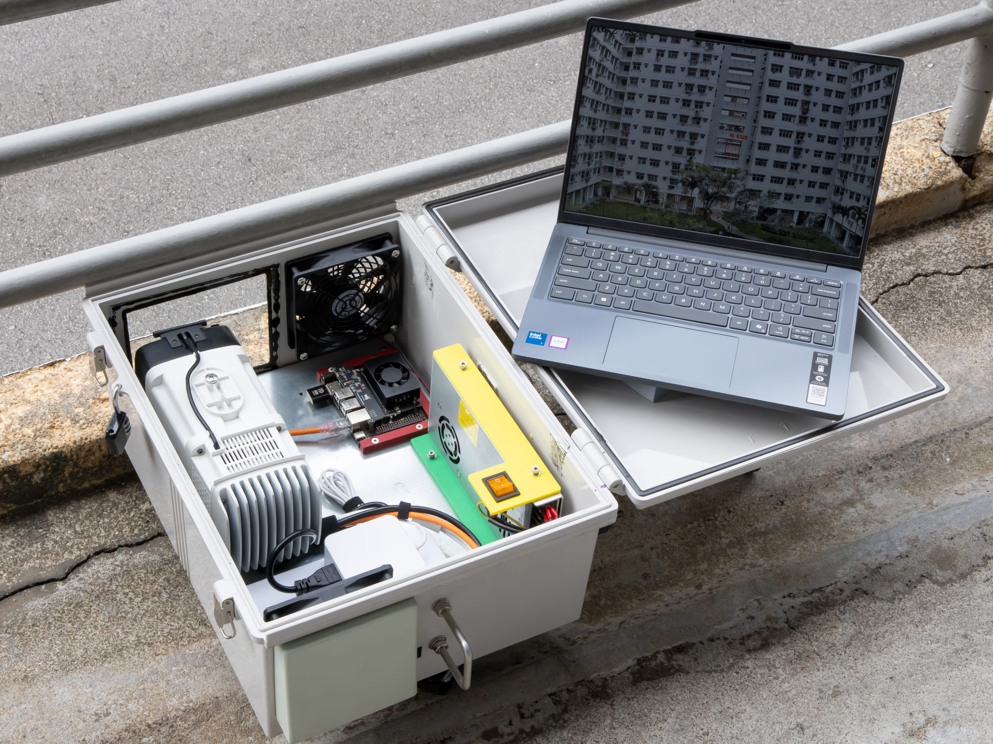 The mobile manipulator is in charge of doing machine tending