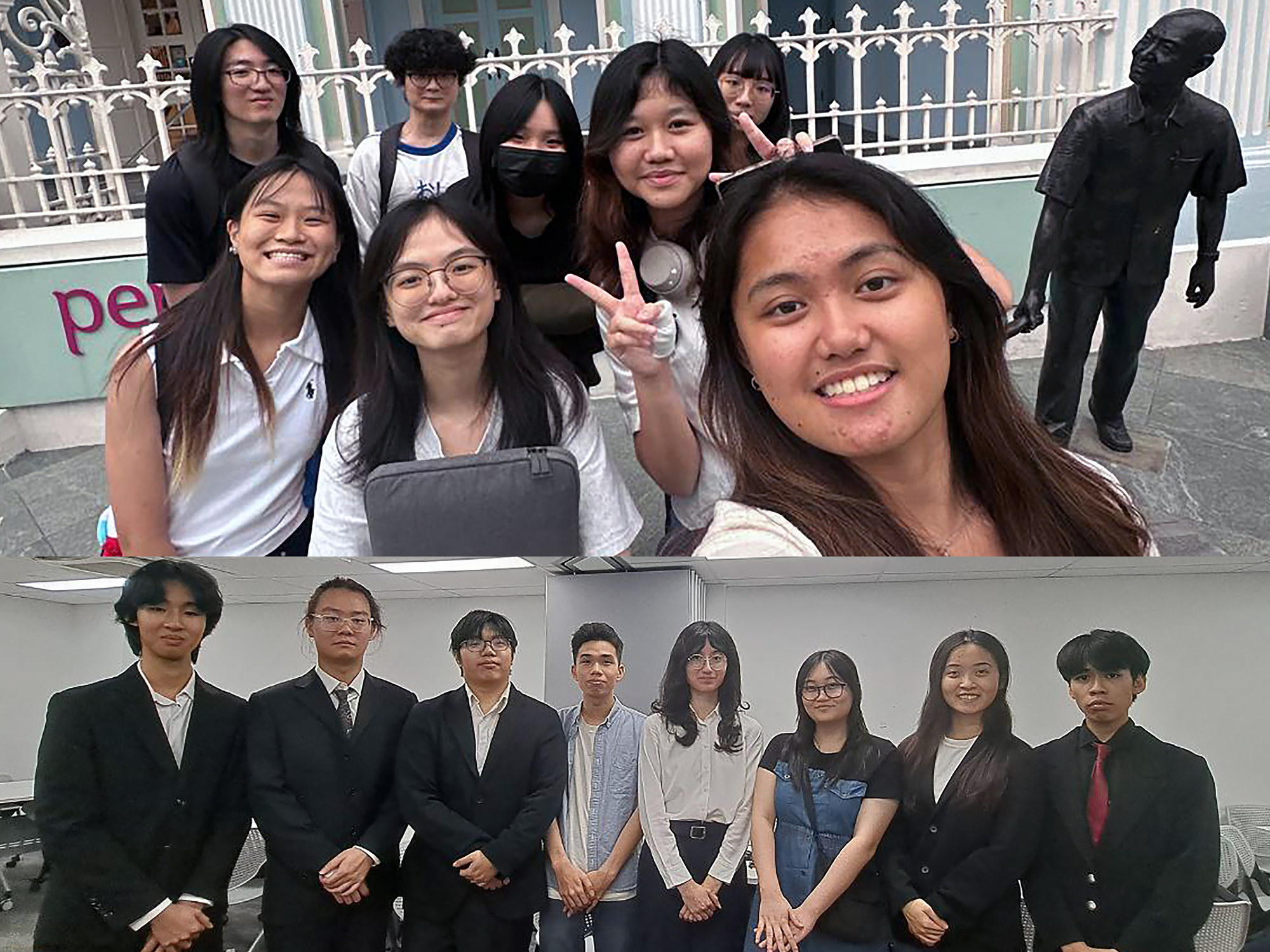 The setup consists of a PC, VR headset and controllers.