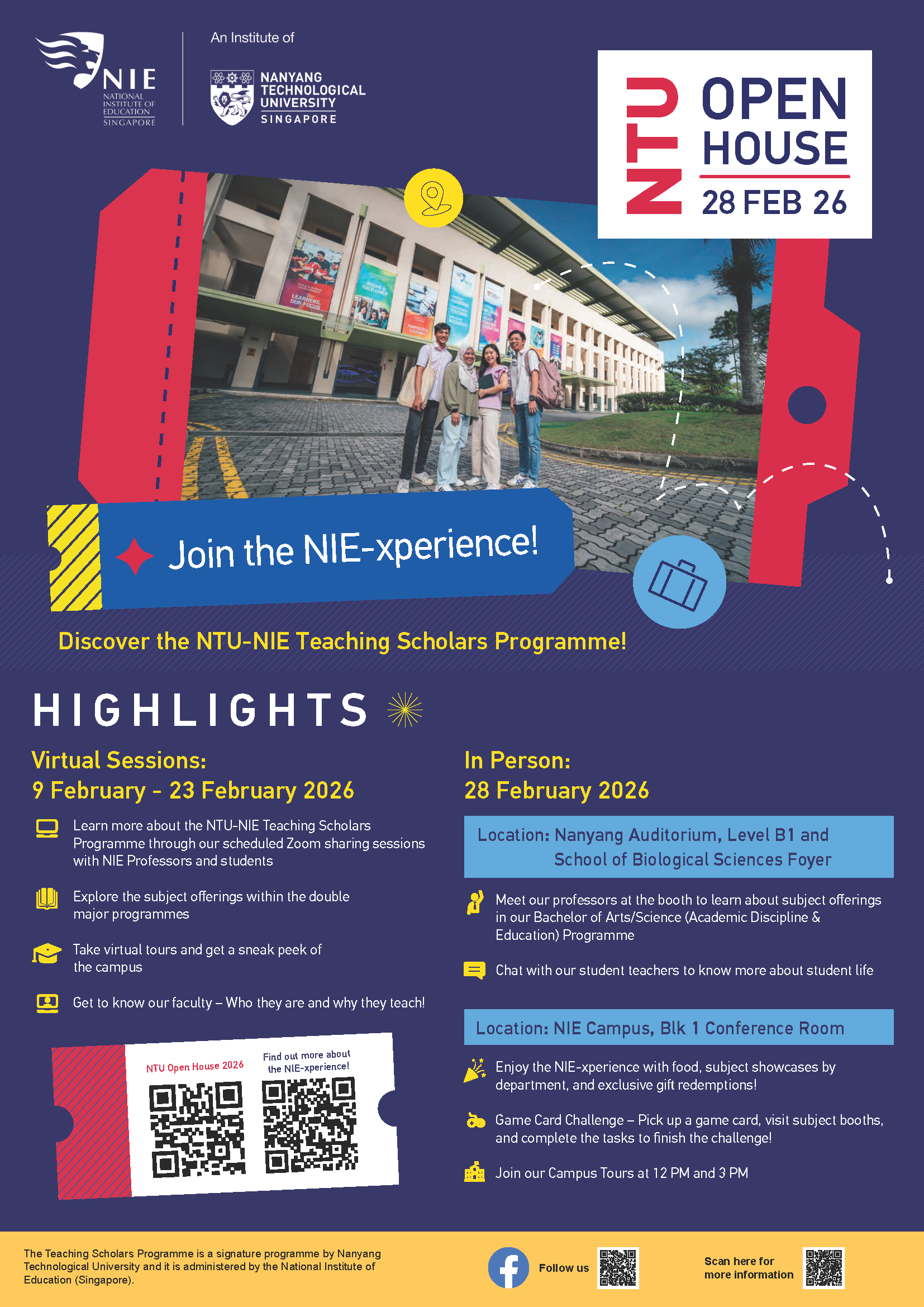 NIE Open House 2026_Poster 1